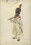 Koninklijk Holland. Sapeur  3 Reg. Linie Infanterie. 1806