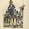 Troupes Alliées. -- Hollande. -- Dragon de Grosse Cavalerie Cuirassiers du 2 Régiment, anciennne et nouvelle tenue. 1806-1807
