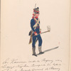 Koninklijk Holland. Een Kanonier onder de Regering van Lodewijk Napoleon Bonapart ten tijde van de Fransche Brigade Generaal de Marceij [...] van Holland Artillerie. 1807