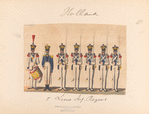 Holland. 5-e Linie Inf. Regiment. 1807