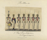 Holland. 3-e Regiment Linie Infanrterie, Voltigeurcompagne. 1807