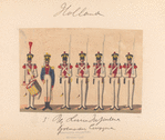 Holland. 3-e Regiment Linie Infanrterie, Grenadier Compagne. 1807
