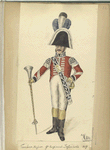 Tamboer Majoor. 9-e Regiment Infanterie. 1807