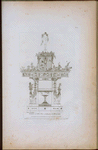 Jardinière ou table à fleurs exécutée pour le C. W. en Suède.