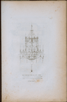 Lustre exécuté dans la maison du C. Ch à Paris.