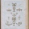 Nos. 1 et 3. Vases exécutés dans la Maison de M... à Paris. Nos. 2. 4. 5. 6. 7. 8. 9. 10. 11. Vases, lampes et cassolettes exécutés chez le cit. à Paris.