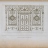 L'une des faces de la chambre à coucher de Mme. G. à Paris