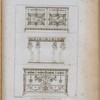 No. 1. Commode avec abattants, exécutée à Paris pour Mme. de M. No. 2. Table exécutée pour Mr. le comte de P. No. 3. Commode à tiroirs exécutée à Paris pour Mr. du R.