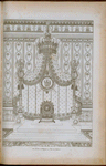 Vue du trône de l'empereur au Palais des Tuileries.