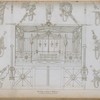 Salle exécutée au Chateau de Malmaison et détails des trophés qui la décorent.