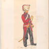Koninklijk Holland. Trompetter Rydende Artillerie Garde. 1807