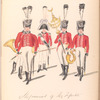Koninklijk Holland. Stafmuziekanten, 9 Reg. Infanterie. 1807