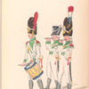 Holland. Tamboer en Pypers, 6 Regiment Infanterie. 1807