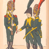 Grenadier et Voltigeur. Officier de chasseurs et Granadier chasseur
