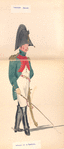 Koningryk Holland. Officier van de Ryschool