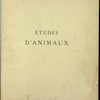 Études d'animaux