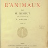 Études d'animaux