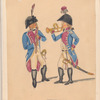 Bataafsche Republiek. Muziekant de Eerste Halve Bregade