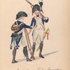 Bataafsche Republiek. 2. Bataillon 3 Halve Brigade Grenadier en Fusilier