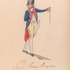 Bataafsche Republiek. Eerste Halve Brigade Officer