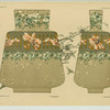 Deux vases en verre.