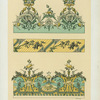 Trois motifs pour frises et bordures.
