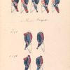 Oranje Nassau 2. Reg, Markgraaf von Baden, van Randwijck, Bosc de la Calmette,  van Plettenberg,  2. Halve Brigade 1795, 1796, Grenadiers, Fusiliers