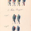 Van Welderen, van Maneil, de Bons,  von Geusau, 5. Halve Brigade, 1795, 1796, Grenadiers, Fusiliers