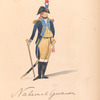 Bataafsche Republiek, Nationaal Garde Officier der Cavallerie