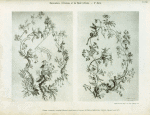 Chinese ornaments, invented Pillement, complément de l'ouvrage de Pillement publié chez Guérinet, (époque Louis XV).