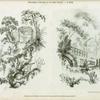 Chinoiseries par Pillement, complément de l'ouvrage publié chez Guérinet (époque Louis XV)