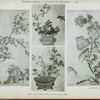 Huquier : livre de différents oiseaux de la Chine; vases de la Chine.