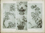 Huquier : livre de différents oiseaux de la Chine; vases de la Chine.
