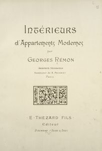 Intérieurs d'appartements modernes