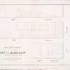 Map of lots to be sold at auction by Anty. J. Bleecker on Thursday 14th January 1847 at 12 o'clock at the Merchants' Exchange : [New York City].