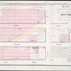 Map of 150 lots of ground situate in the eleventh ward of New York belonging to the estate of John Flack, decd.