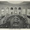 Interior View of  Staten Island Savings Bank  -  [Information of Staten Island different from #7 on back.]