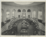 Interior View of  Staten Island Savings Bank  -  [Information of Staten Island different from #7 on back.]