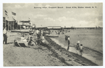 Bathing Hour, Crescent Beach  Great Kills, Staten Island, N.Y. [people and  buildings.]