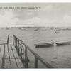 Crook'sPoint from Great Kills, Staten Island, N.Y. [wooden pier and rowboats.]