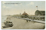 General View of Woodland Beach, Staten Island. [bathing pavilion and Woodland Beach Casino advertising Rubsam & Hormann, i.e., R&H Beer.]