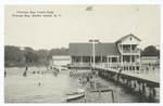 Princess(sic) Bay Yacht Club, Princes(sic)  Bay, Staten Island, N.Y. [same view as #30 except in  black and white and different text.]