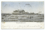 Midland Beach, N.Y. [large pavilion, beach, ocean, ferris wheel in far distance.]