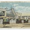 Everybody Rides in the Whip at Midland Beach, Staten Island,  N.Y.  [people in the amusement ride, roller coaster in near background.]