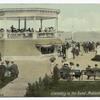 404816, Listening to the Band, Midland Beach, SI., N.Y.  [close up of bandstand and musicians and audience.]