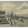 Scenic Railway, Midland Beach, Staten Island, N.Y. [people on boardwalk and the entrance]  building to the Scenic Railway;  ride itself is not in view)