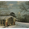 Mount Manresa [view of chapel in snow with Verrazano Bridge in background: info text on back by Jesuit Fathers]