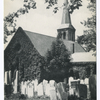St. Andrew'sChurch, built 1709-1712, Richmondtown, Staten Island, N.Y. [view of church and cemetery]