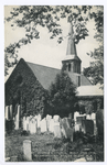 St. Andrew'sChurch, built 1709-1712, Richmondtown, Staten Island, N.Y. [view of church and cemetery]