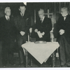 Burning of Church Mortgage, Feb. 26, 1945 [4 men around table, does not say which church]